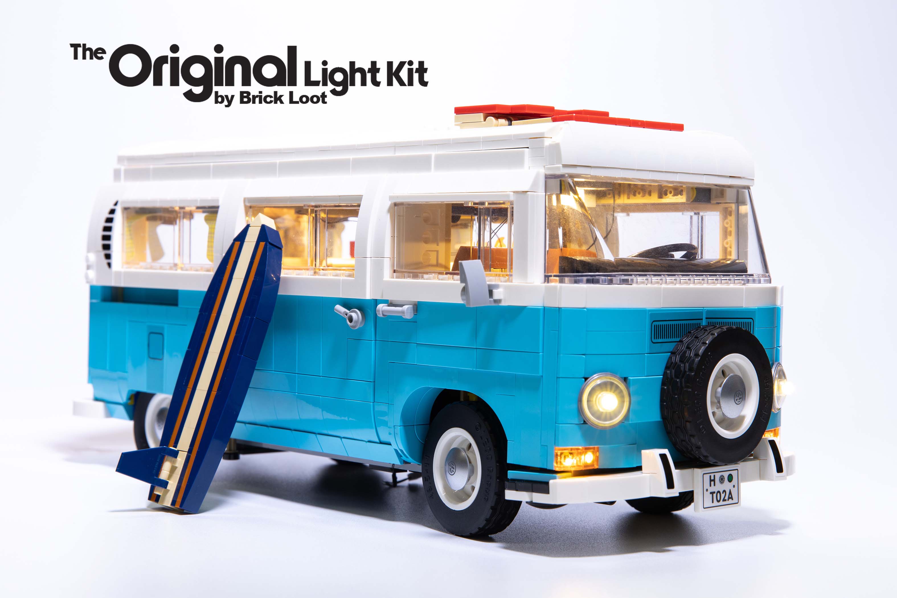 LED Lighting Kit for LEGO Volkswagen T2 Camper Van 10279