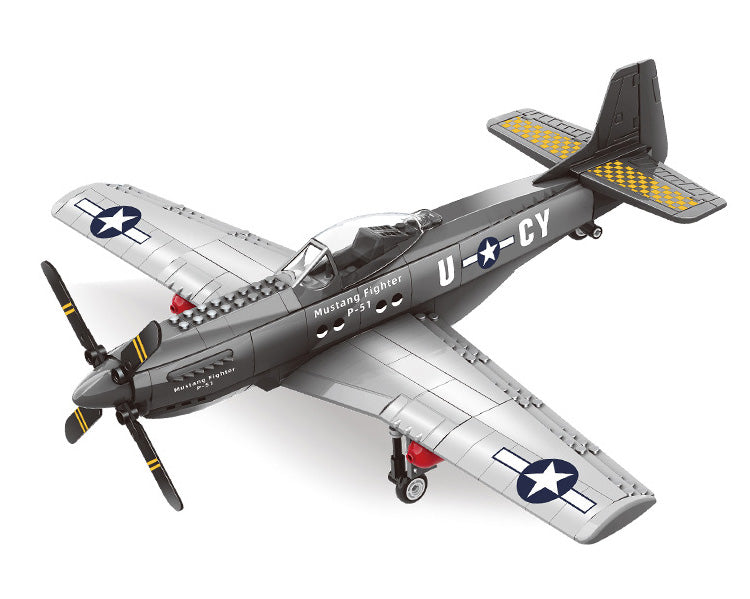 WANGE 4006 P-51 Mustang Fighter Jet