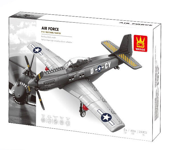 WANGE 4006 P-51 Mustang Fighter Jet