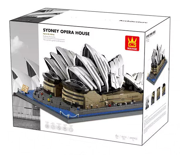 WANGE 8210 Sydney Opera House Brick Set