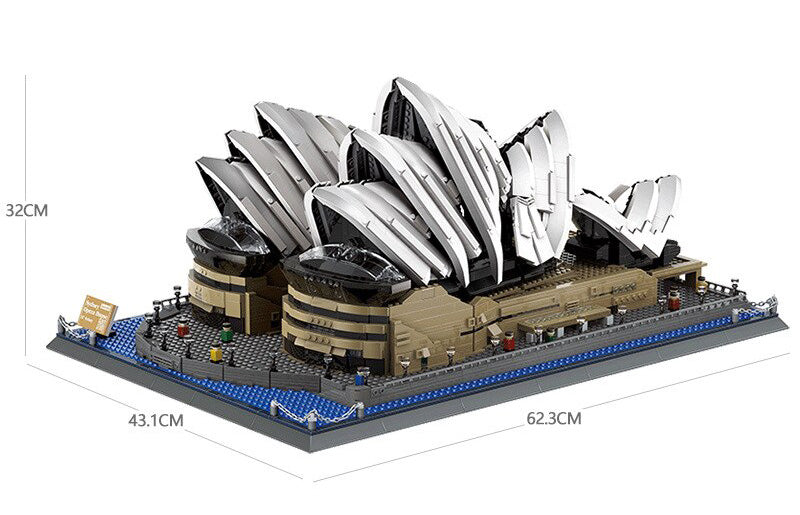 WANGE 8210 Sydney Opera House Brick Set