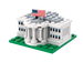 Exclusive Brick Loot Build White House  – 100% LEGO Bricks