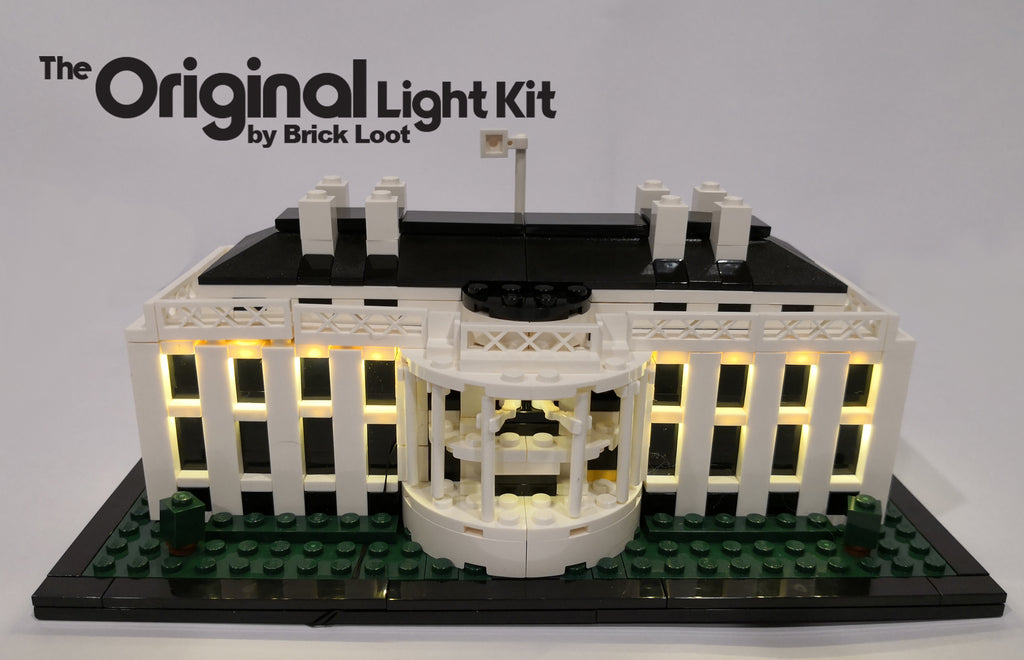 LED Lighting for LEGO Architecture The White House 21006 – Brick Loot