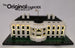 LEGO Architecture The White House set 21006, fully illuminated with the Brick Loot custom LED Light Kit. 