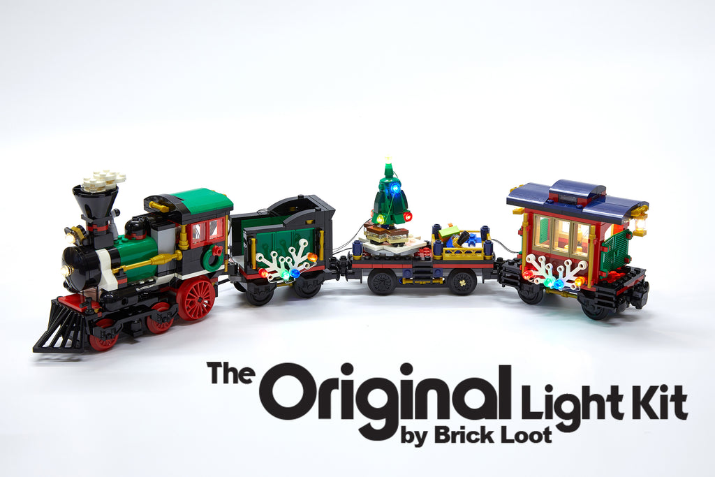 LED Lighting Kit for LEGO Winter Train 10254 – Brick Loot