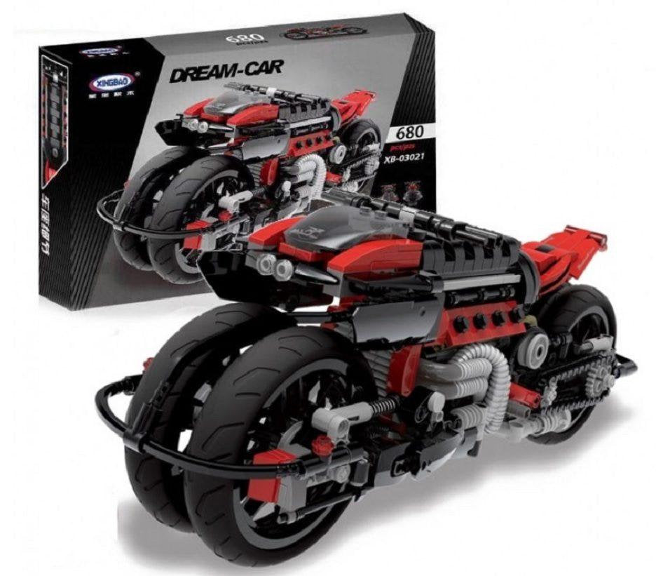 XINGBAO Dream Car Motorcycle Brick Building Set 0321 sold by Brick Loot