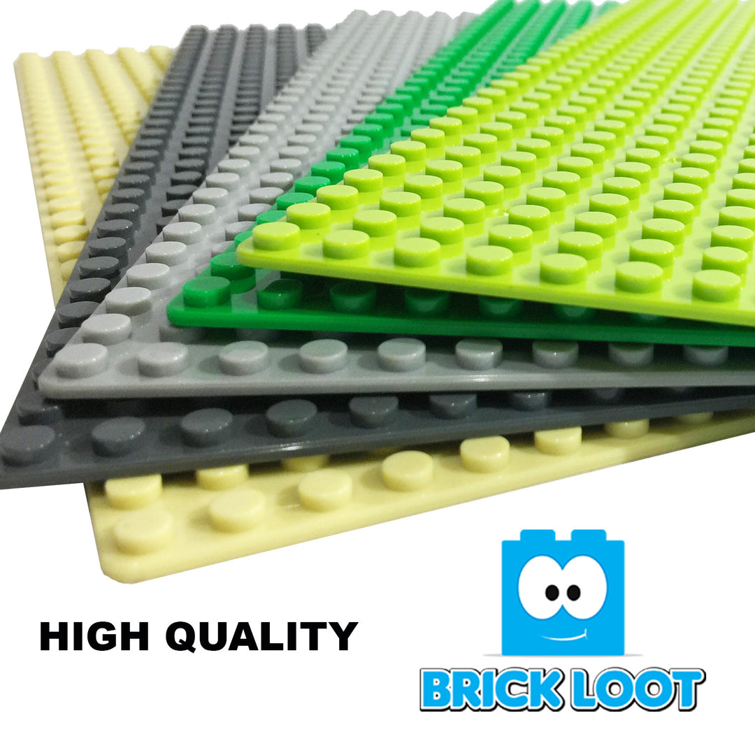 Baseplate Bundle - 5 pack of 16x32 - 5 x 10 Base Plates – Brick Loot