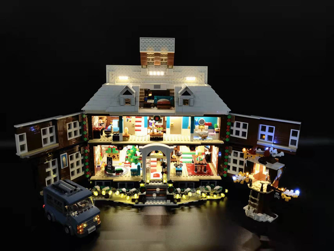 LED Lighting Kit for LEGO Ideas Home Alone set 21330