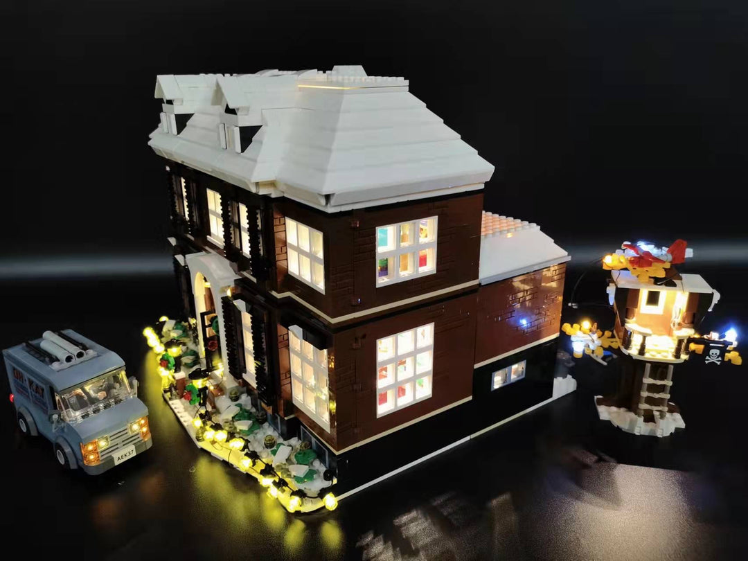 LED Lighting Kit for LEGO Ideas Home Alone set 21330