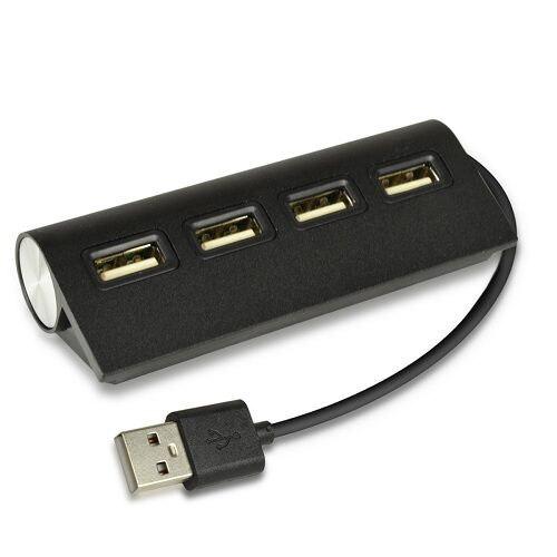  4-Port-USB-2.0-Hub-Black-Offered-by-Brick-Loot