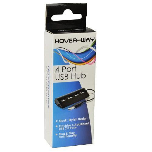  4-Port-USB-2.0-Hub-Black-Offered-by-Brick-Loot