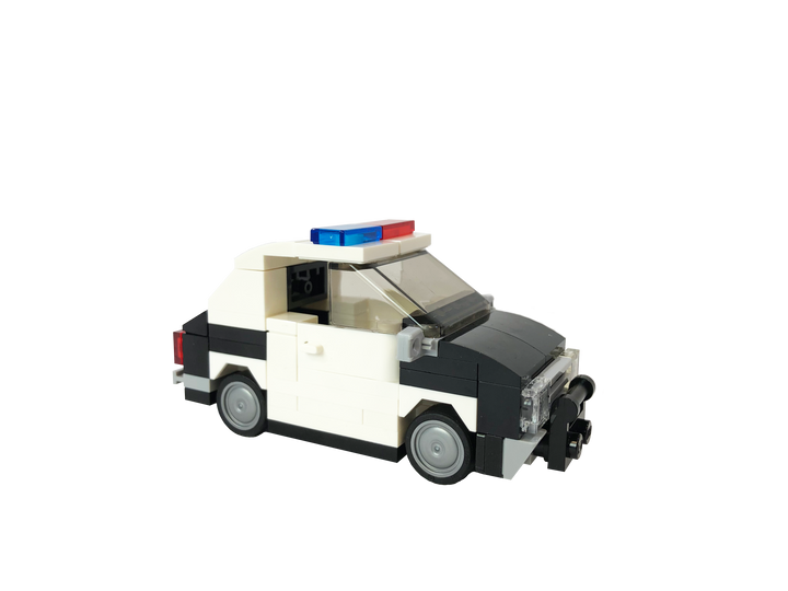 Exclusive Brick Loot Build 2-in-1 Taxi Cab or Police Car by Vadims Sendže – 100% LEGO Bricks