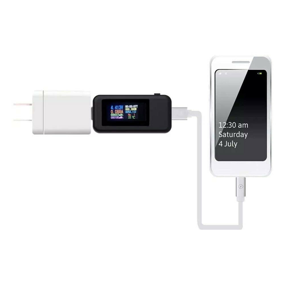 USB Charger Capacity Power Voltage Amp Detector Tester and Meter