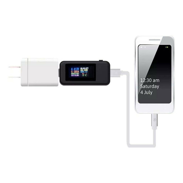 USB Charger Capacity Power Voltage Amp Detector Tester and Meter