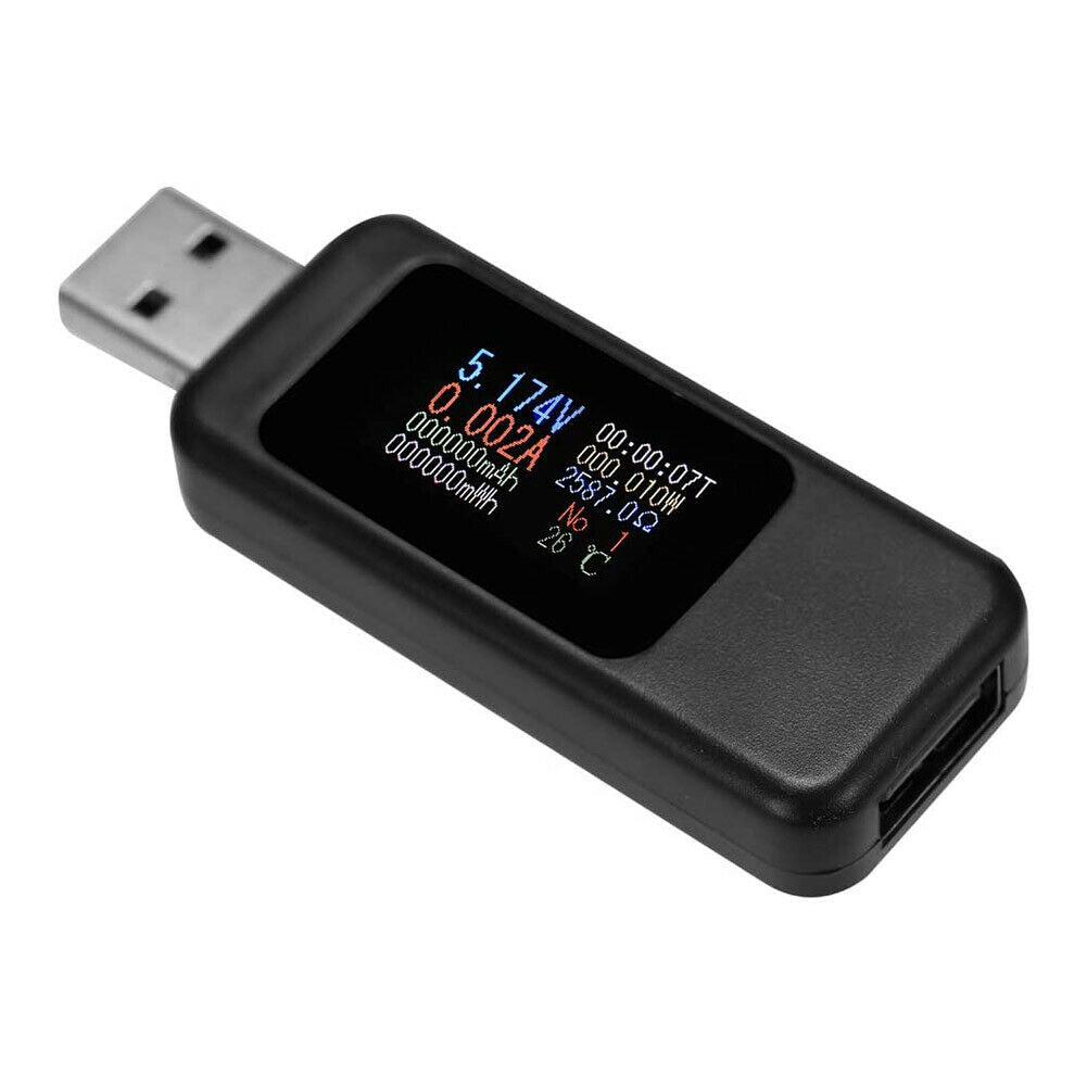 USB Charger Capacity Power Voltage Amp Detector Tester and Meter