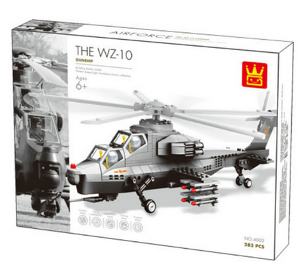 WANGE 4002 - WZ-10 Fiery Thunderbolt Helicopter Gunship