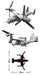 WANGE 5006 The V-22 Osprey - brick set - military aircraft. Sold by Brick Loot with and without the retail box.