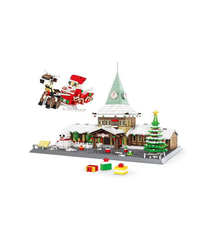 WANGE 6218 - Santa Claus Office Christmas Tree